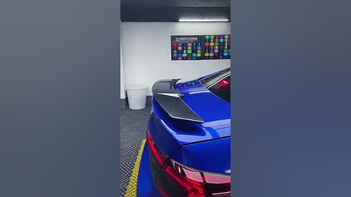 Civic 2022 Rear Wing Auto Lift