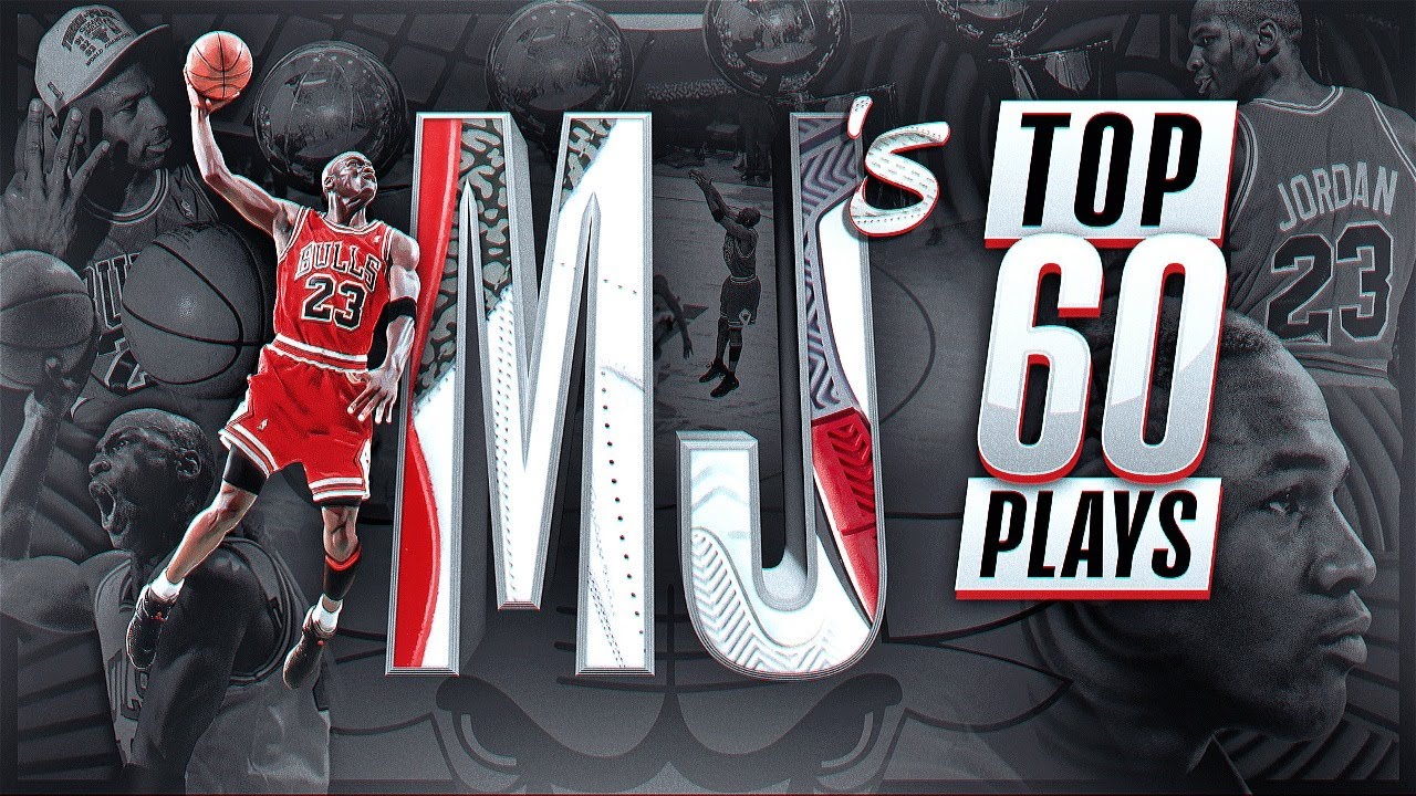 Lilla klap Udseende Michael Jordan's Top 60 Career Plays - YouTube