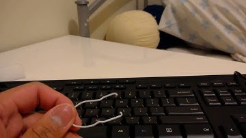 Make your own keycap from a single paperclip!! (Read the description first)