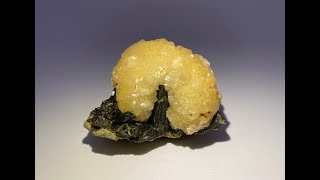 Stilbite with Epidote Mineral Specimen from Diamonkara, Mali