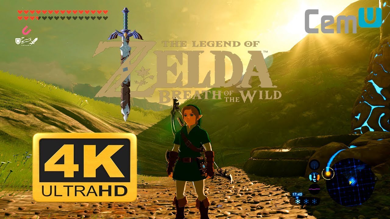 Cemu 1.15.2 runs Zelda: Breath of the Wild at 4K 60-100FPS
