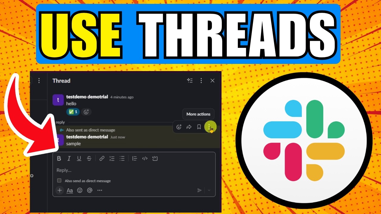 Thread Salack How To Use Threads On Slack (2026) (Best Method) - YouTube