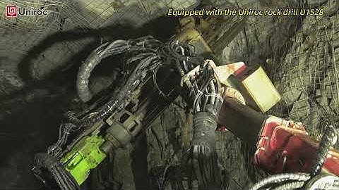 Uniroc Rock Bolting Rig MT551: Space is limited. Efficiency is not.