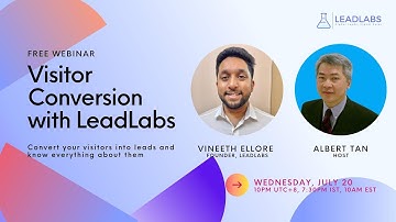 🔥LeadLabs Lifetime Deal (LTD) - Convert Your Visitors Into Leads And Know Everything About Them🎁