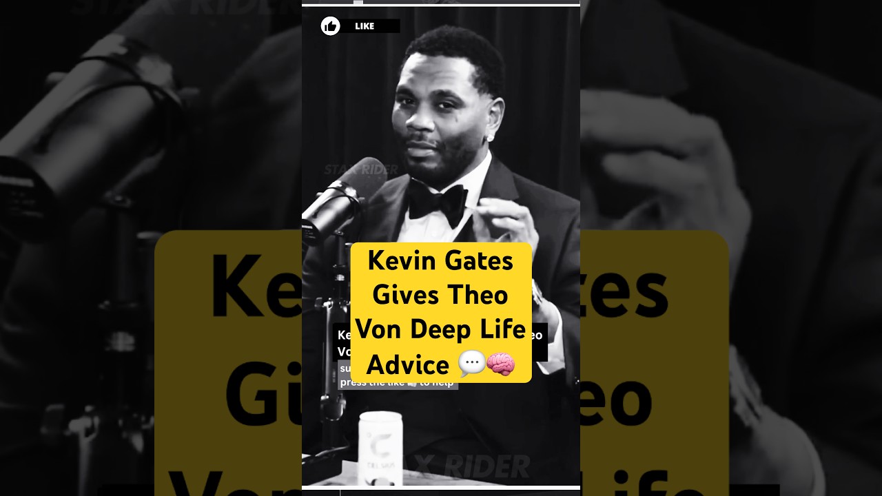 Kevin Gates Gives Theo Von Deep Life Advice 💬🧠 