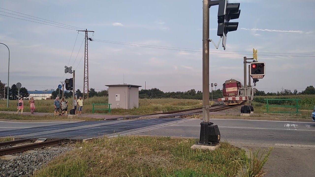Železniční přejezd Veselí nad Moravou #1 22.7.2024 / Czech railroad crossing