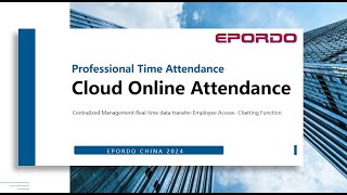 EPORDO Professional time attendance- Cloud online attendance software management