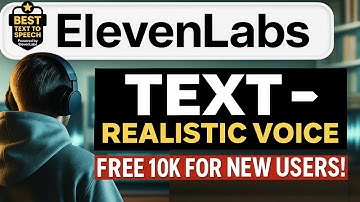 Turn Your Text Into Realistic AI Voice in Seconds – So Easy with ElevenLabs!