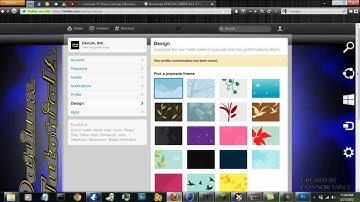How To: Create Twitter Background