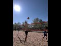 Had To Bite The Bullet 😬 #volleyball #beachvolleyball