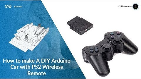 How to make A DIY Arduino Car with PS2 Wireless Remote || كيف تصنع سيارة PS2 إردوينو مع جهاز تحكم