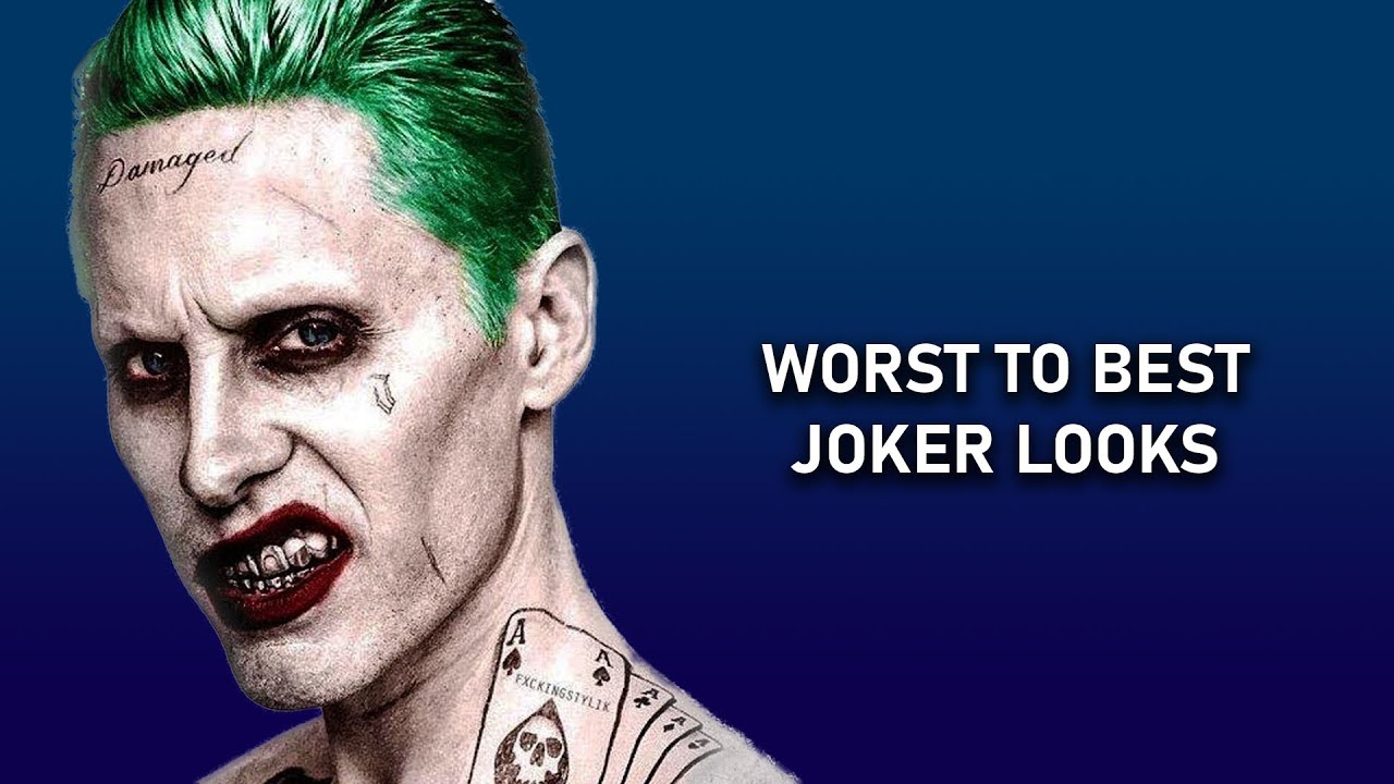 Every Joker Design Ranked from Worst to Best - YouTube