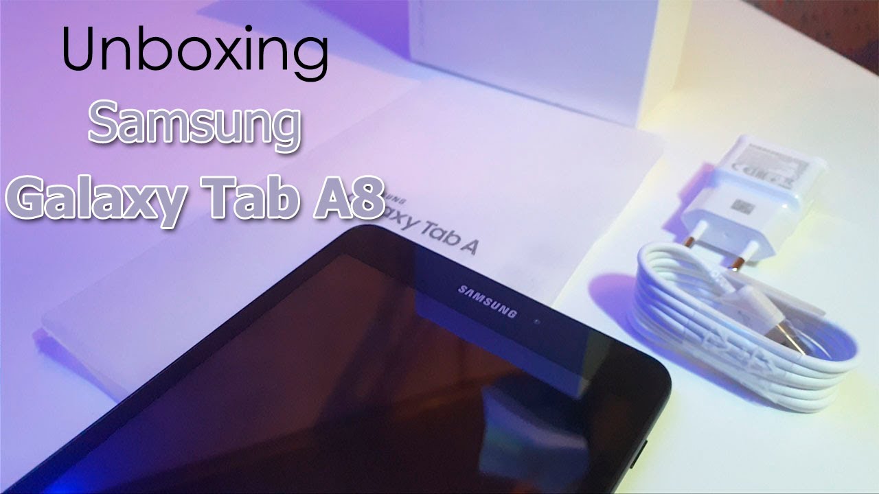 Unboxing Samsung Galaxy Tab A8 (8.0) - YouTube