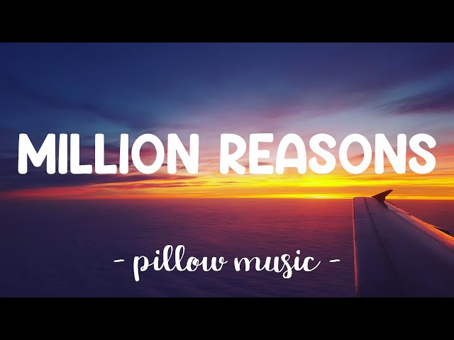 Million Reasons - Lady Gaga (Lyrics) 🎵 class=