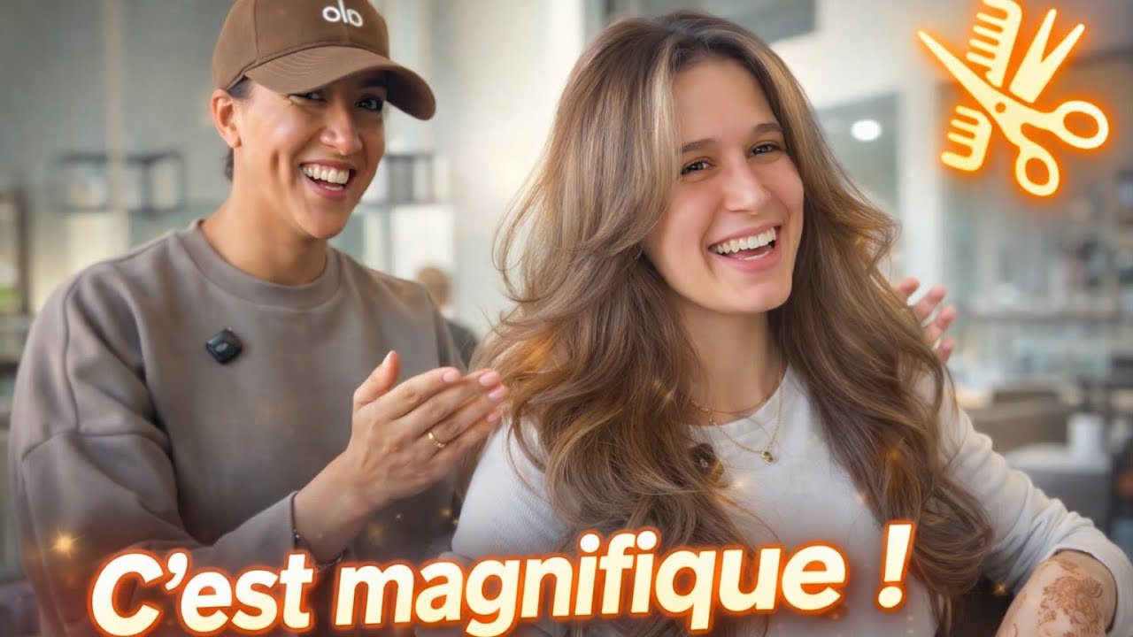 Dounia est venue au salon avec une envie de changement, tout en douceur 🤍