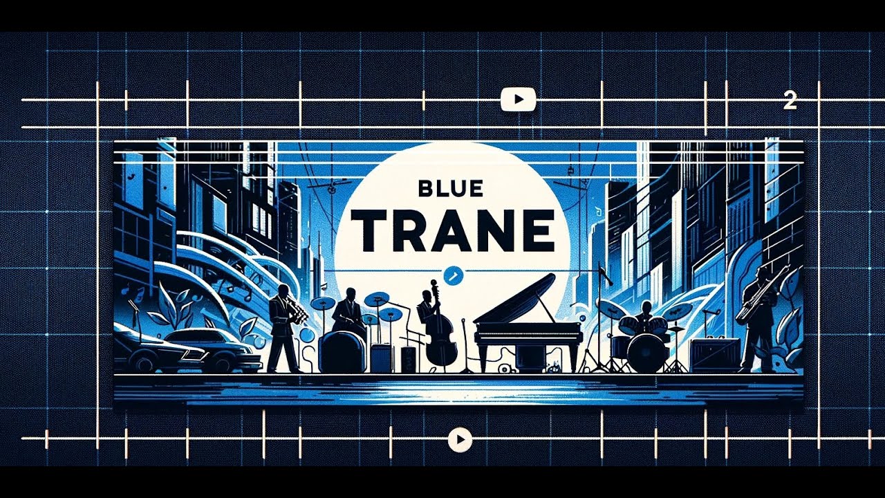 Master Eb Blues with 'Blue Trane' - Piano Trio Backing Track
