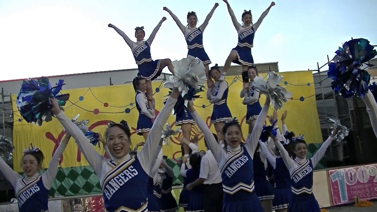 愛知淑徳大学 RANGERS チアリーディング部 ②淑楓祭笑顔100%の演技2018☆ YouTube 愛知淑徳大学 RANGERS チアリーディング部 ②淑楓祭笑顔100%の演技2018☆ YouTube