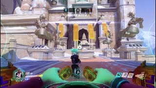 Glitch Won't let DVa Leave Spawn on Nepal | Overwatch