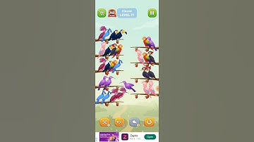 Bird sort puzzle walkthrough #viral #shorts #trending #short #birds
