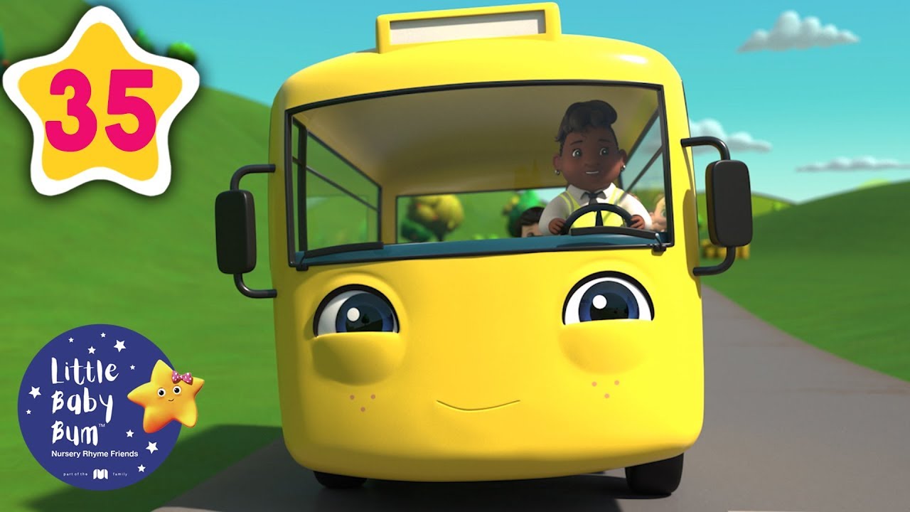Learning Nursery Rhymes for Kids | Every Wheels On The Bus Song +More | NEW Lellobee