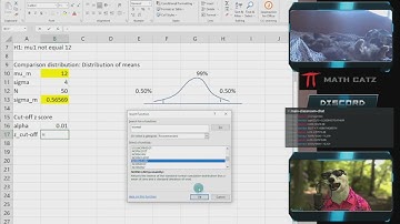 4 3 B2 Intro to statistical inference part 3 spreadsheet calculation