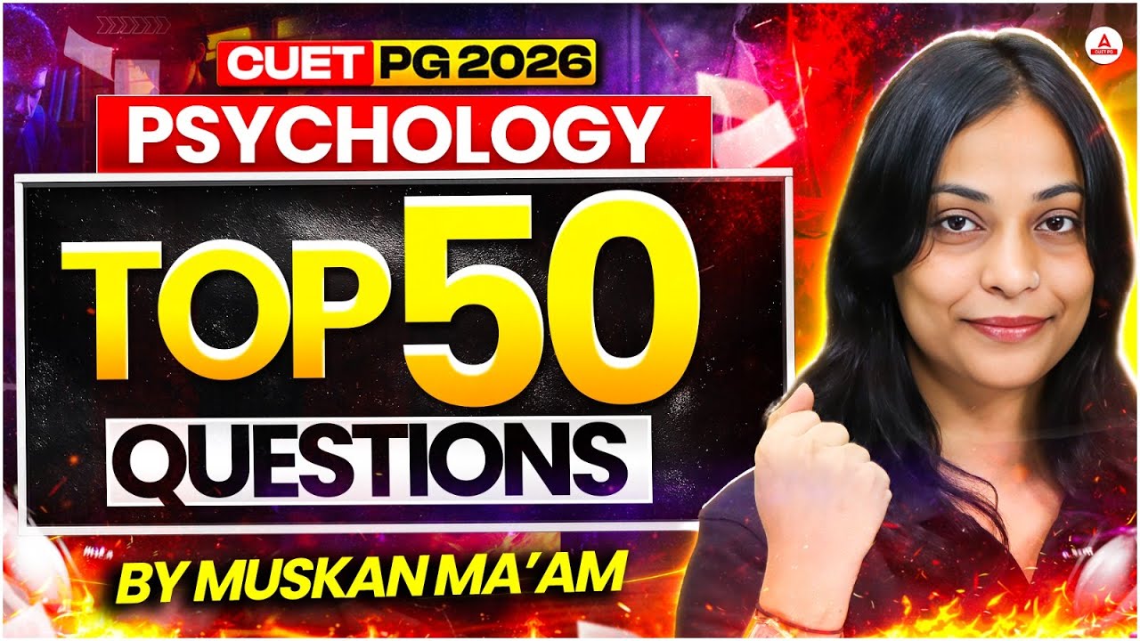 CUET PG Psychology 2026 | Top 50 Questions | Most Important - YouTube