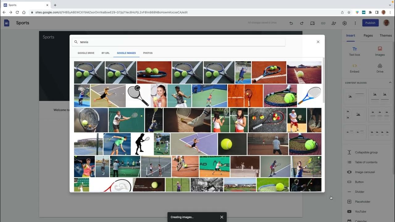Inserting and editing images - YouTube
