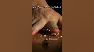 Crushing Walnut With Fingers😨 💪 Denis Cyplenkov #armwrwestling #shorts