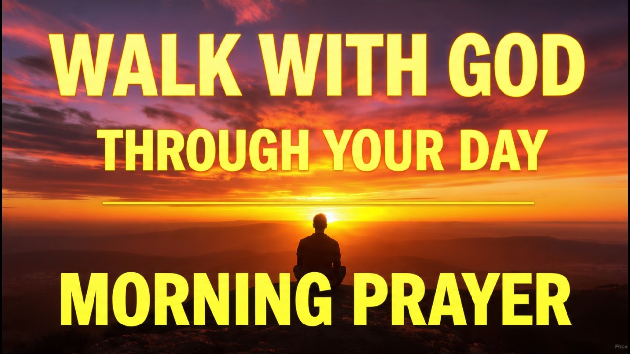 WALK IN GOD’S PEACE TODAY | A Morning Prayer for Strength and Calm