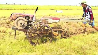 plowing a field with water[4K HD] HINOTA 168 #13