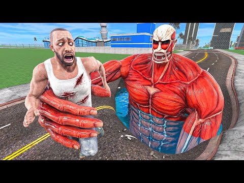 Franklin Found A Big Evil Hole - INDIAN BIKE DRIVING 3D