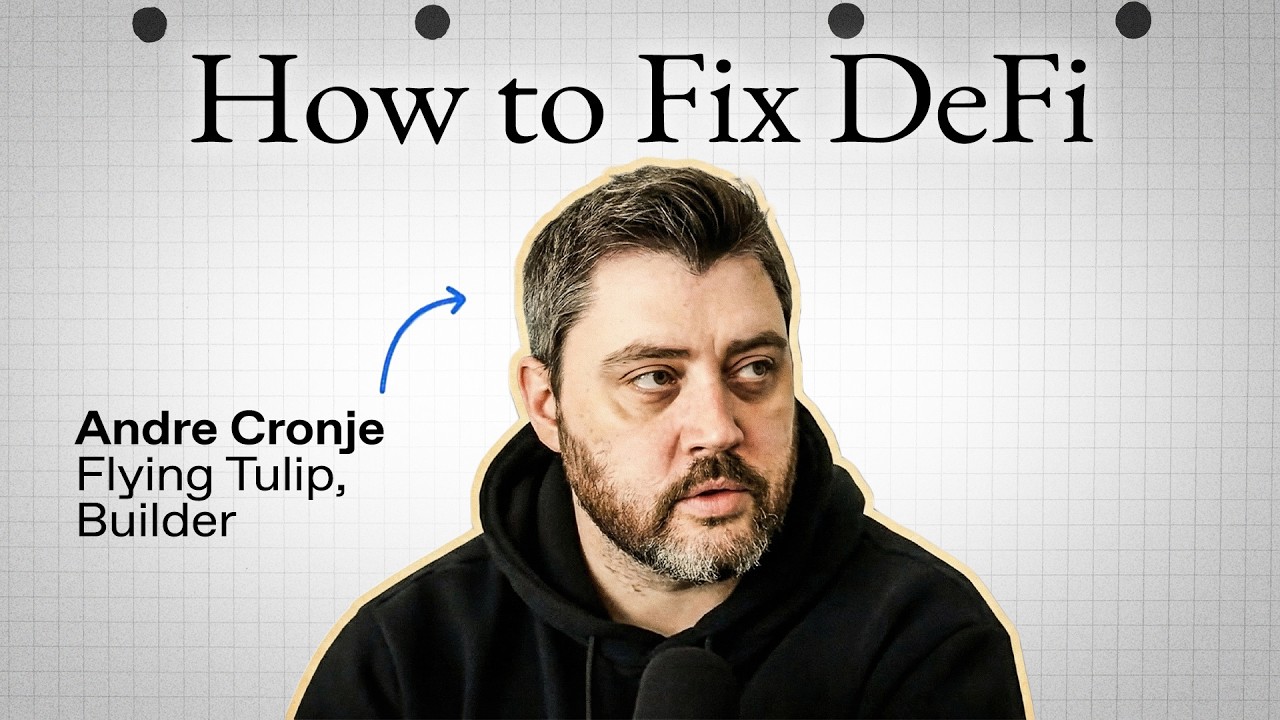 How to Fix DeFi with Andre Cronje - by Saurabh Deshpande