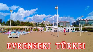Antalya SiDE EVRENSEKI PROMENADE. Strand. Meer. Q Beach Restaurant #evrenseki #türkei #side