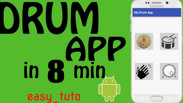 Drum App Media Player| Full App Development | Android Studio Tutorial (Beginners) HD |