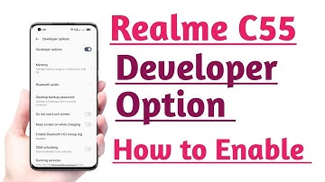 Realme C55 Developer Option Features kaise Enable kare | How to Enable Developer Option