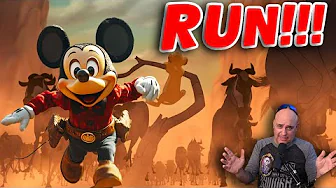 Stampede at the Magic Kingdom, FALSE Active Shooter at Disney World! thumbnail