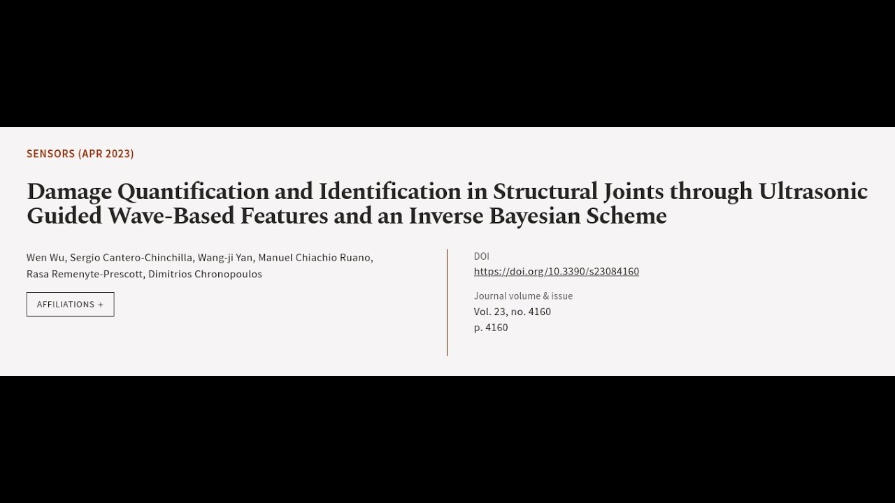 Damage Quantification and Identification in Structural Joints through ...