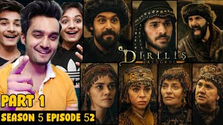 Ertugrul Ghazi Urdu Season 5 Episode 52 | Part 1 | Dirilis Ertugrul Season 5 Best Scenes