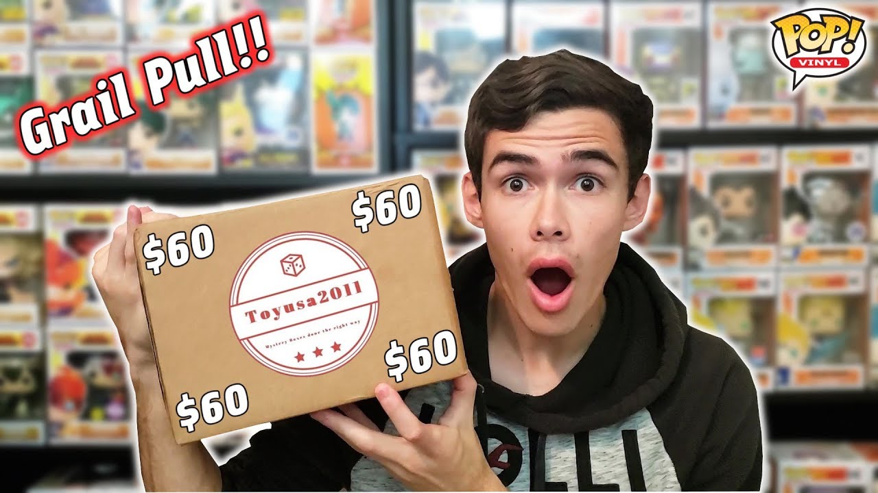 My First Toy USA $60 Damaged Funko Pop Mystery Box Unboxing | I Pulled A Grail!!