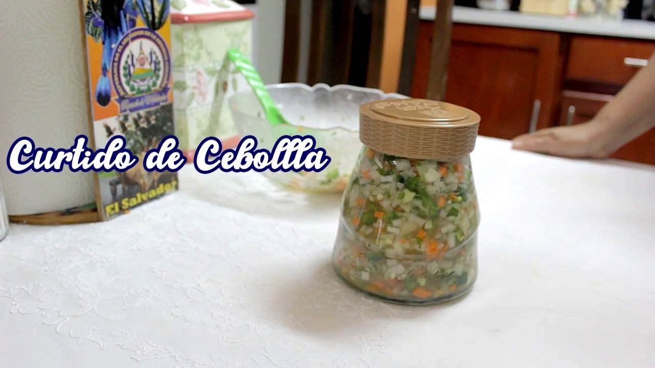 Preparando un Riquísimo CURTIDO DE CEBOLLA YouTube