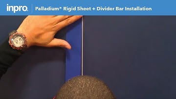 How to Install Palladium® Rigid Sheet with Trim & Divider Bar - Inpro