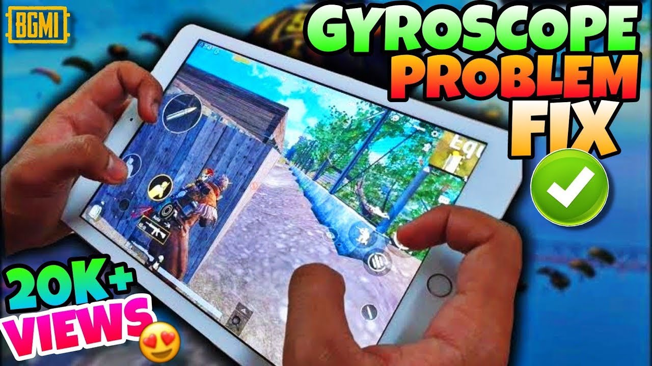 IOS 😱How To Fix BGMI/PUBGM GYROSCOPE Not Working Problem ? Gyroscope