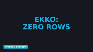 What Every ABAP Developer Must Know About MM (EKKO, EKPO and the Flow Behind Them)