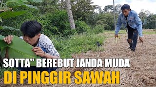 Sotta' Fighting Over a Young Widow by the Rice Fields // TORAJA COMEDY // JECTIM