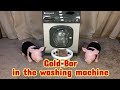 Gold Bar in the washing machine video by Happy Pigs