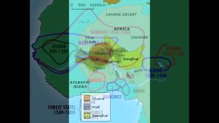 Western African Kingdom Ghana,Mali and Songhay   from YouTube mp4