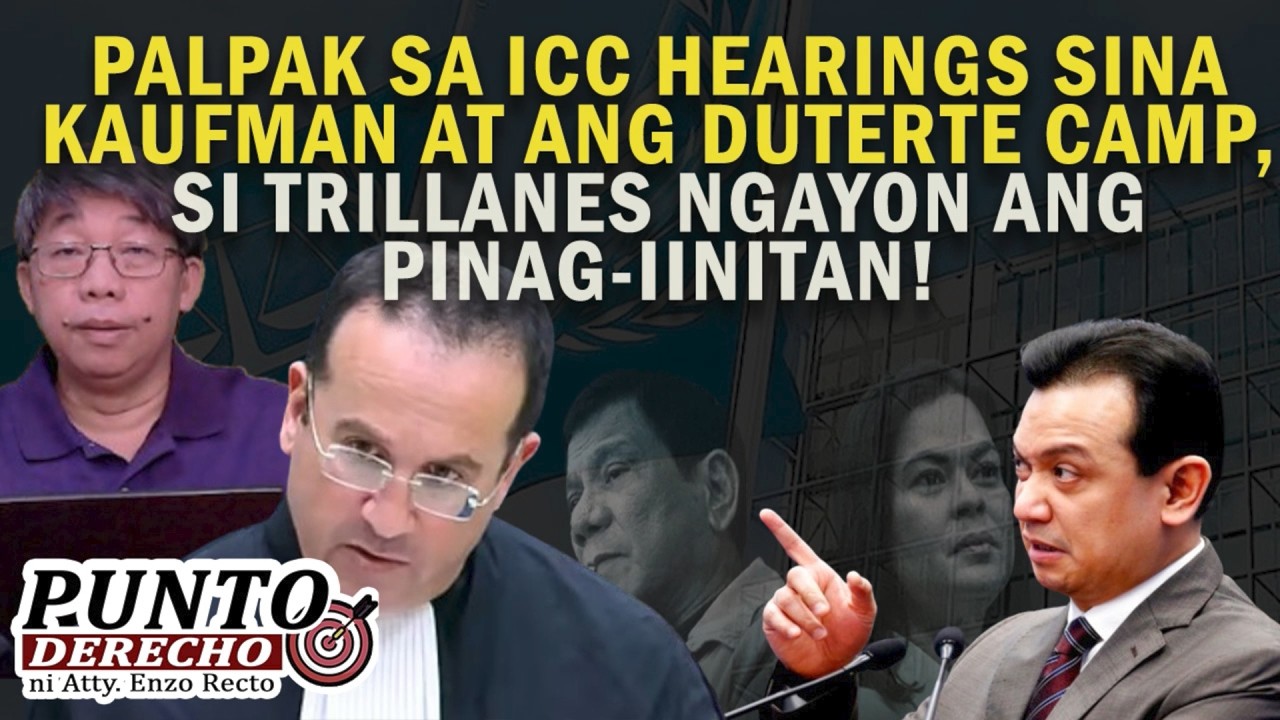 PALPAK SA ICC HEARINGS SINA KAUFMAN AT ANG DUTERTE CAMP, SI TRILLANES NGAYON ANG PINAG-IINITAN!