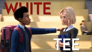 [4K] Spiderman - Miles Morales (Edit) -  White Tee Resimi