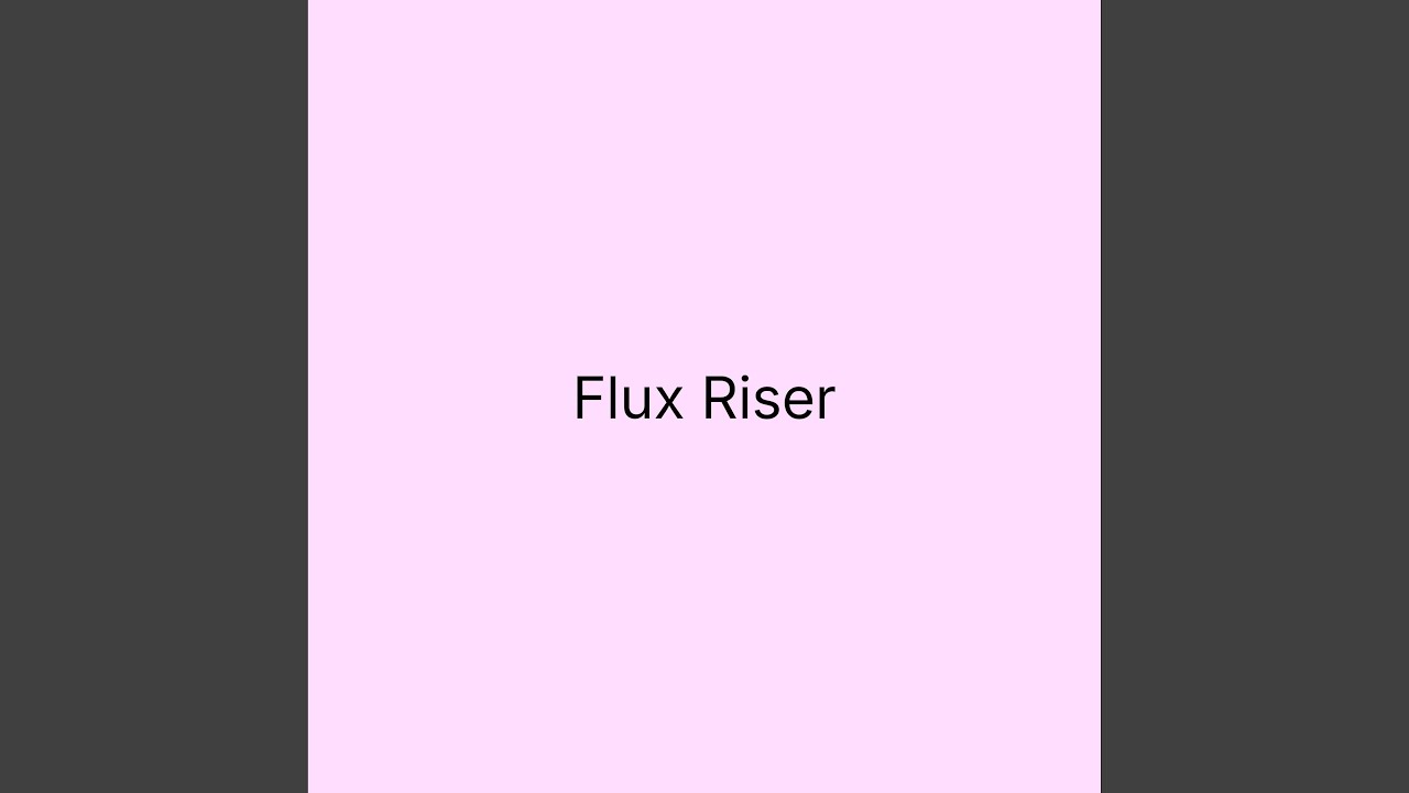 YouTube에서 Flux Riser (Extended Mix) 보기 YouTube에서 Flux Riser (Extended Mix) 보기