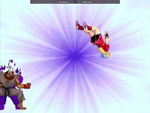 Kyokuji (A-Karin) VS SabreAZ (V-Akuma) [Street Fighter Alpha 3 / Zero 3] [Fightcade] Jan '26
